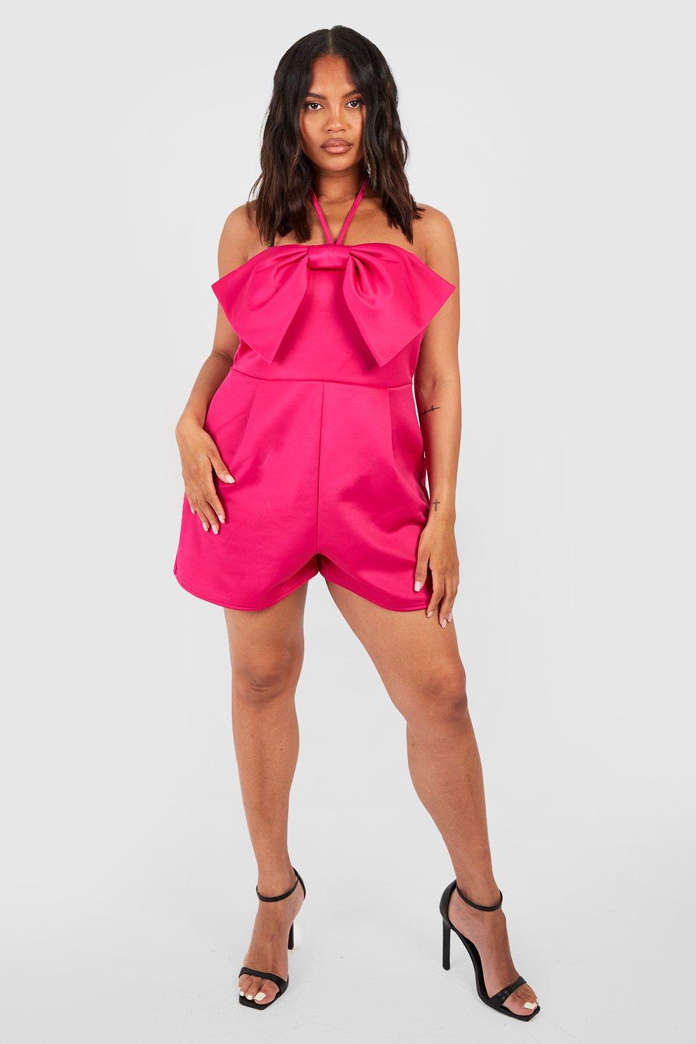 Hot store pink playsuit